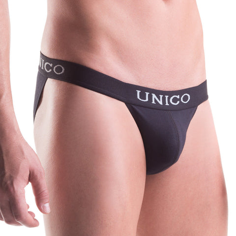 Unico Tanga Brief BLACK INTENSO Cotton – Unico Underwear UK